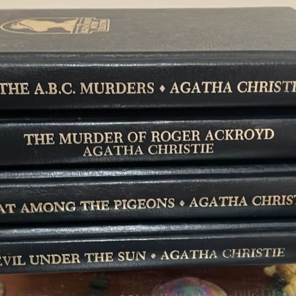Vintage Agatha Christie Hardcover Mystery Collection (4 books) - Picture 1 of 5